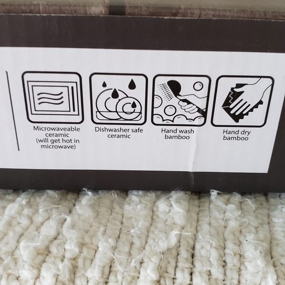 4 PIECE CONDIMENT SERVING SET - Picture 7 of 8